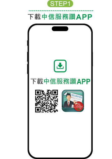 step1:下載中信服務讚APP