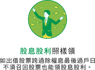 圖：股息股利照樣領